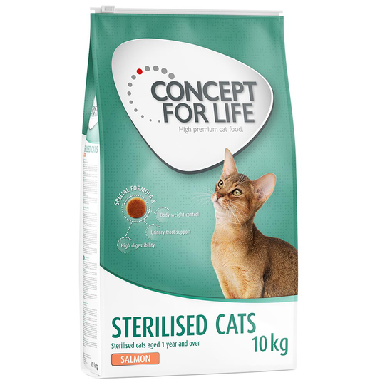 Concept for Life Sterilised Cats Salmon - 10 kg