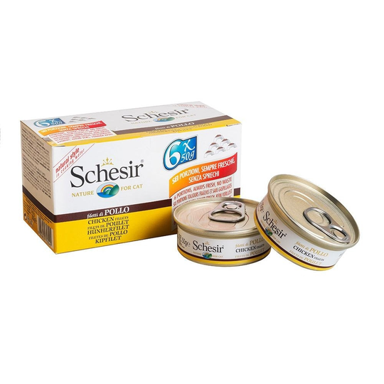 Schesir Cat Adult Chicken Jelly 6x50 g