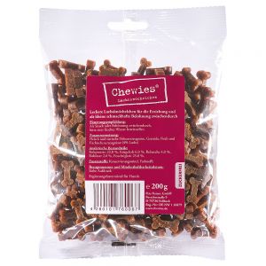 Chewies Bones belöningsgodis (halvfuktigt) - Lax, 200 g