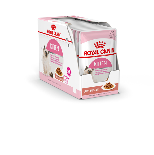 Gravy Kitten Våtfoder för kattunge - 12 x 85 g