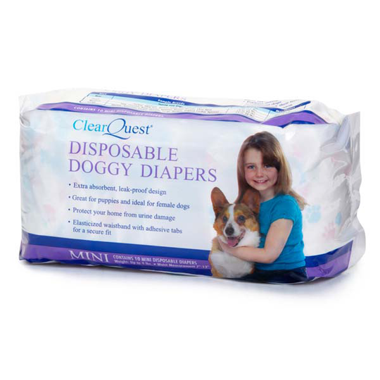 ClearQuest Blöja till Hund - 10 Pack (L)