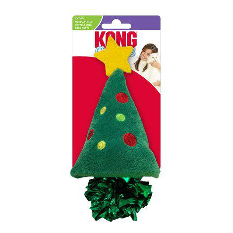 KONG Holiday Crackles Christmas Tree - Holiday Crackles Christmas Tree