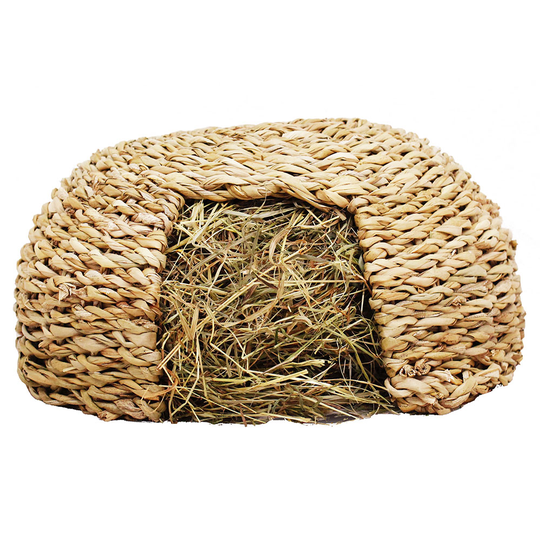 JR Farm gräs-igloo - 2 x 310 g (medelstor 26 x 26 x 13 cm)