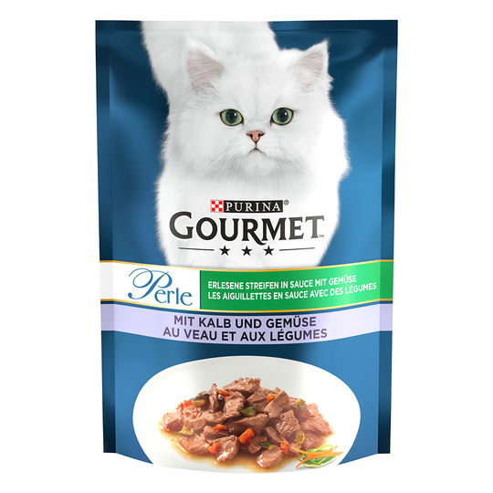 Ekonomipack: Gourmet Perle 52 x 85 g - Kalv & grönsaker