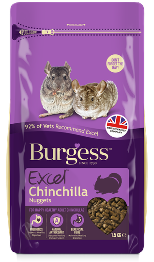 Excel Chinchillafoder - 1,5 kg