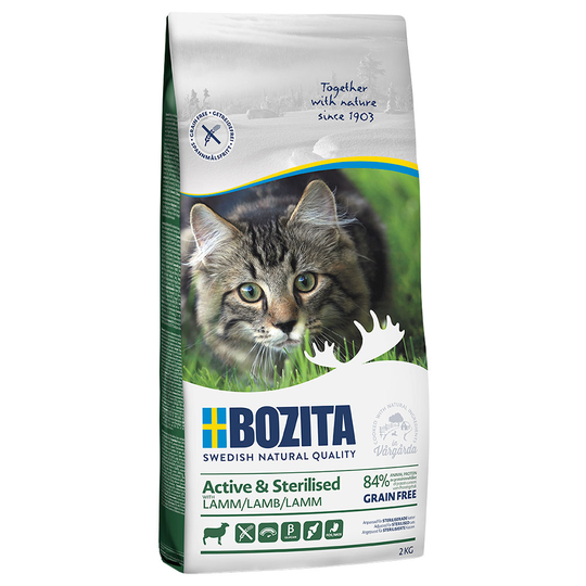 Bozita Grainfree Active & Sterilised Lamm 400 g