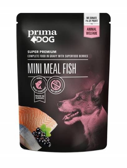 Mini Meal med Fisk - 24 x 85 g
