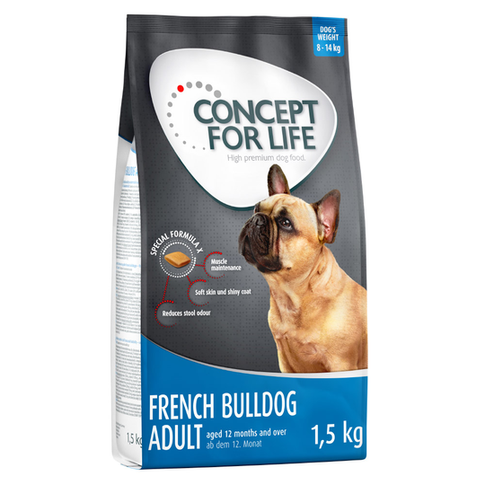 Concept for Life 1 / 1,5 kg till lågt prova-på-pris! - French Bulldogg 1,5 kg