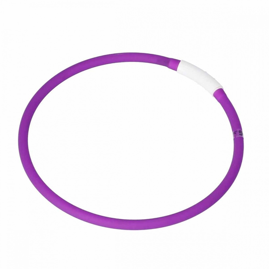 Dogman LED-Halsband Silikon (Lila)