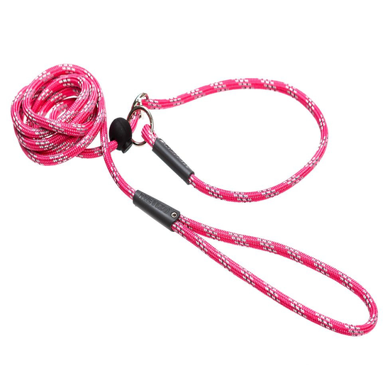 Retrieverkoppel Runt - Rosa 3m