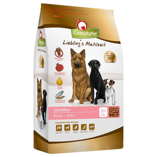 Ekonomipack: GranataPet hundfoder till lågpris! - Adult Sensitive Fisk (2 x 10 kg)