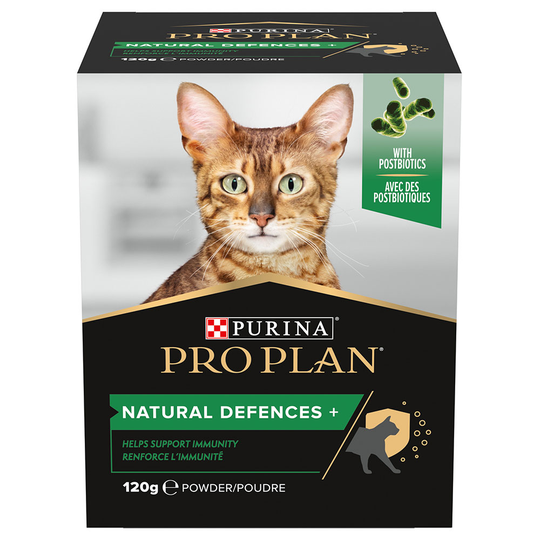 PRO PLAN Cat Adult & Senior Natural Defences Supplement pulver - Ekonomipack: 2 x 120 g