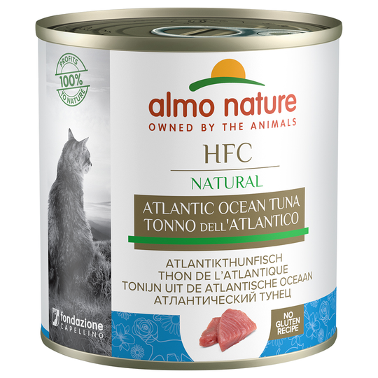Ekonomipack: Almo Nature HFC 12 x 280 g - Tonfisk från Atlanten