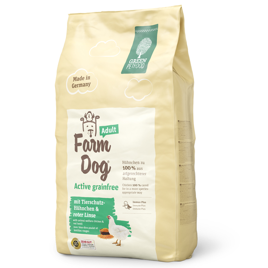 Green Petfood FarmDog Active Grainfree - 10 kg