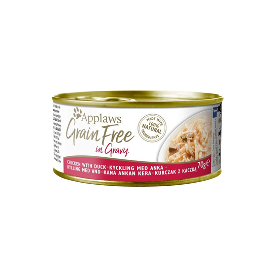 Applaws Cat Grain Free Chicken with Duck in Gravy 70 g