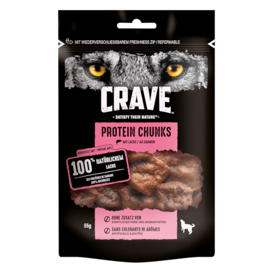 Crave Protein Chunks - 55 g Lax