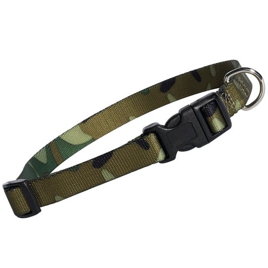 Ställbara Halsband - Camo (25-40 cm) (Rosa)