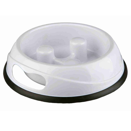 Trixie Slow Feed plastskål - 1,5 l, Ø 27 cm