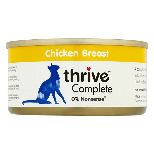 Thrive Complete 6 x 75 g - Kycklingbröst & lever
