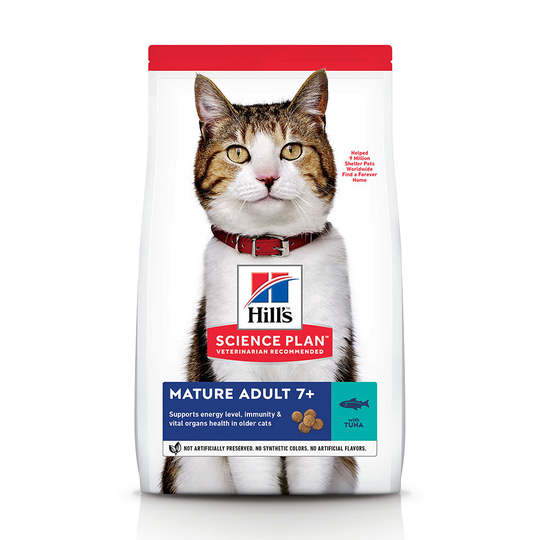 7 kg / 10 kg / 15 kg Hill's Science Plan till extra pris! - Mature Adult Tuna (10 kg)