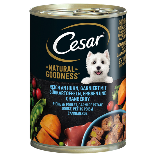 Cesar våtfoder hund till sparpris! - Natural Goodness Kyckling 6 x 400 g konserv