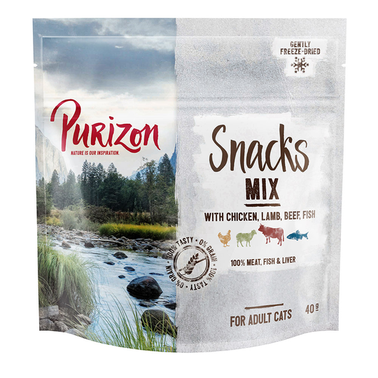 Purizon Snacks Mix - Grain Free - Ekonomipack: 3 x 40 g