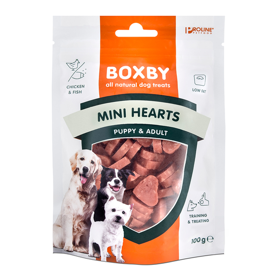 Boxby hundgodis till sparpris! - Puppy Mini Hearts 100 g