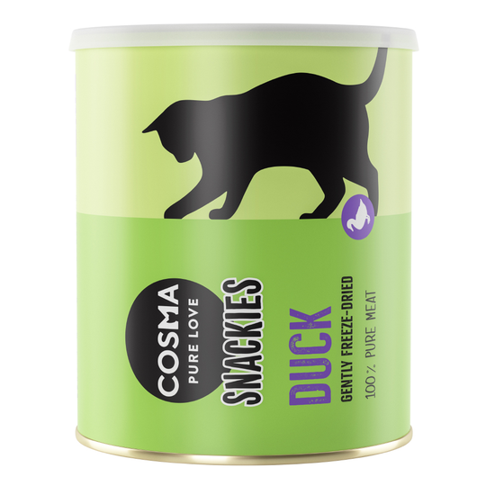 Ekonomipack: Cosma Snackies Maxi Tube - 3 x anka (390 g)
