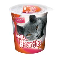 Ekonomipack: 3 x 125 g Smilla Hearties kattgodis - Hearties (3 x 125 g)