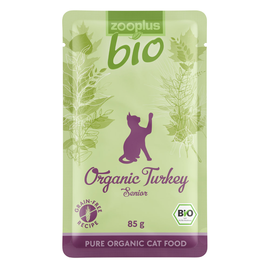 zooplus Bio Senior 6 x 85 g - Eko-nötkött