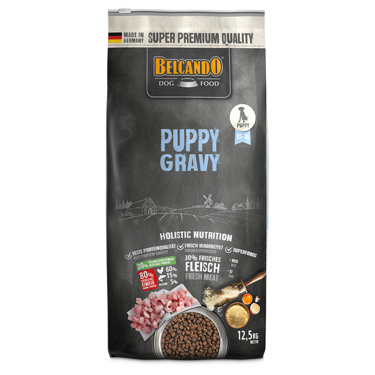 Ekonomipack: 2 påsar Belcando torrfoder för hund Puppy Gravy (2 x 12,5 kg)
