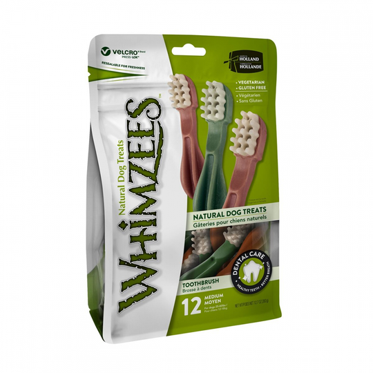 Whimzees Tandborste Medium 12-pack