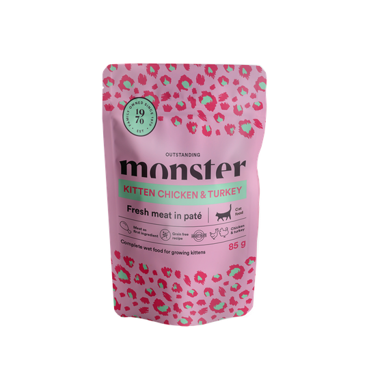 Cat Pouches Chicken/Turkey - 8 x 85 g
