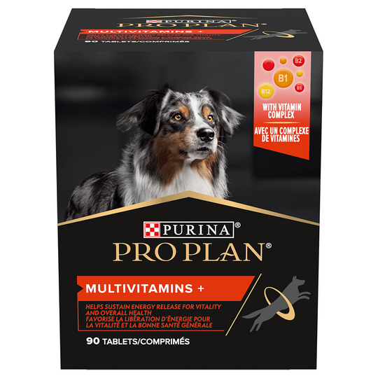 PRO PLAN Dog Adult & Senior Multivitamins Supplement tabletter - Ekonomipack 2 x 135 g (2 x 90 tabletter)