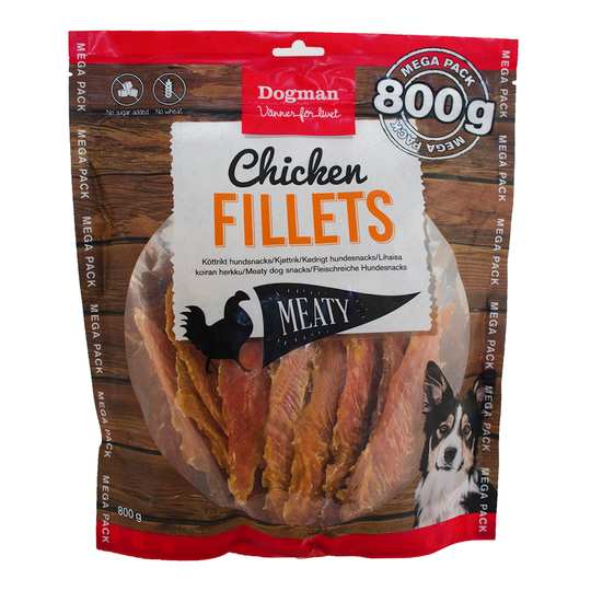 Dogman Fillets med kyckling - Ekonomipack: 5 x 400 g