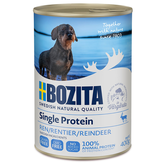 Ekonomipack: Bozita Single Protein Paté 12 x 400 g - Ren