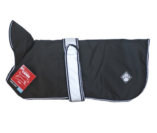 2 in 1 Dog Coat - 45 cm svart