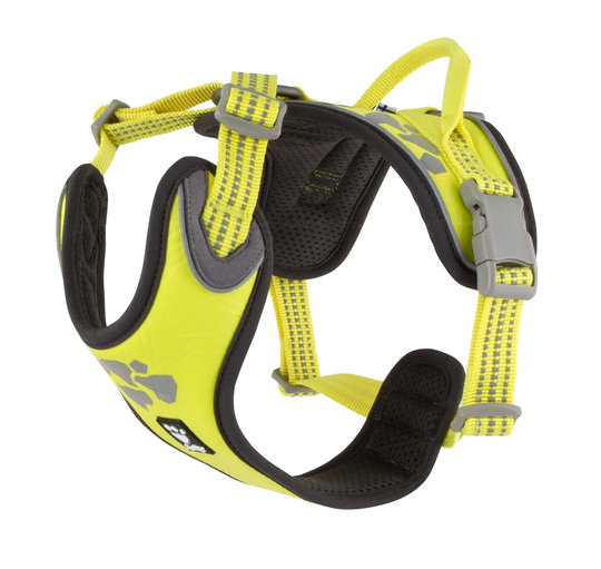 Hurtta Weekend warrior sele - Neon citron (100-120)