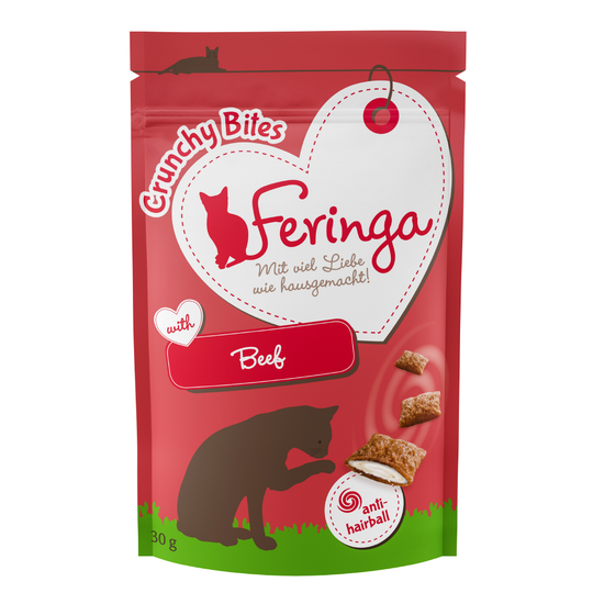 Feringa Crunchy Bites Nötkött Ekonomipack: 3 x 30 g
