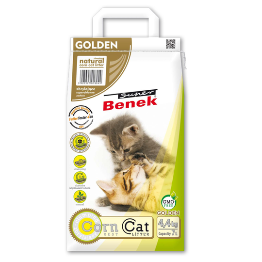Super Benek Corn Cat Golden - 7 l (ca 4,4 kg)