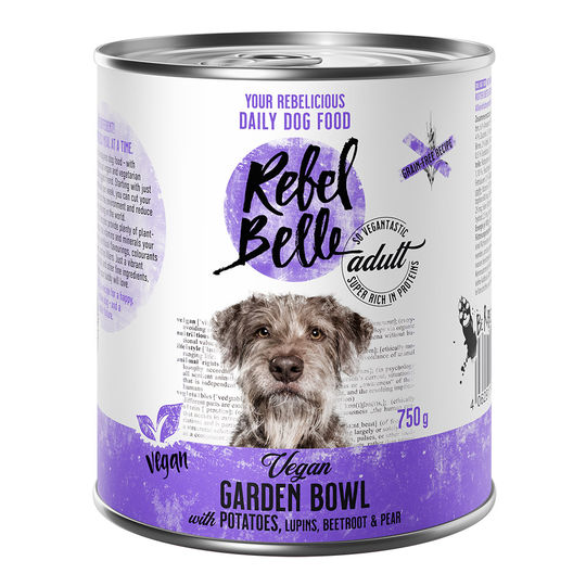 Ekonomipack: Rebel Belle 12 x 750 g - Vegan Garden Bowl - veganskt