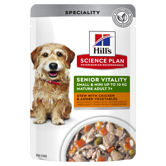 Healthy Cuisine Stew Våtfoder till Seniora Smårasiga Hundar - 12 st x 80 g