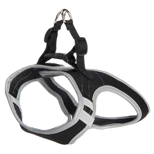 Softsele för hundar Feel Free - svart - Storlek XS: 32 - 37 cm magomfång
