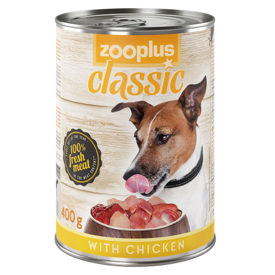 Ekonomipack: zooplus Classic 12 x 400 g - Kyckling