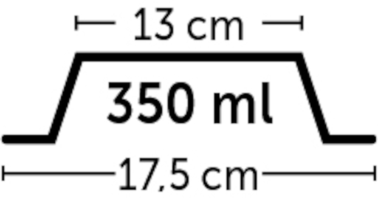 Slow down matskål - 350 ml